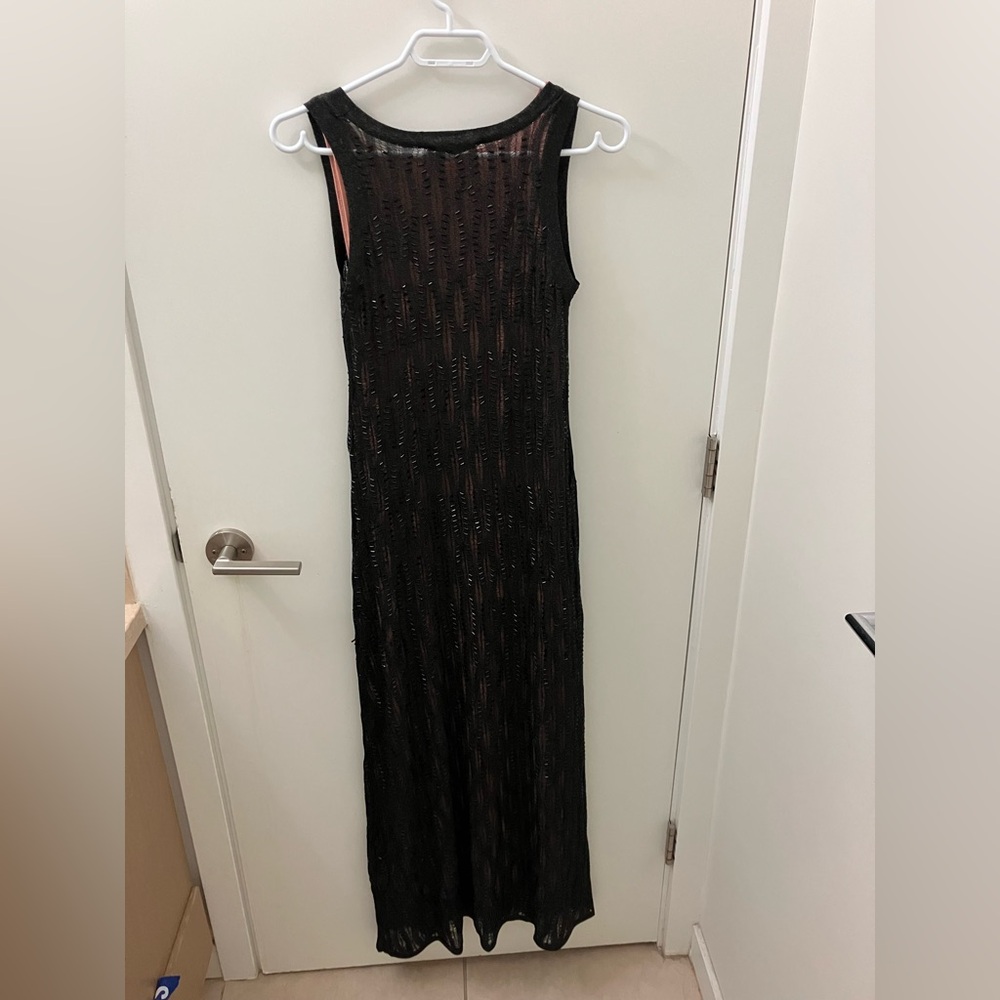 Zara limited edition beaded maxi dress NWT - Picture 8 of 8